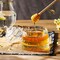 Honey Jar with 1 Dipper, Honey Jar and Dipper Set Large Glass Honey Pot storage, Honey Dish with stick for Jam Jelly Syrup